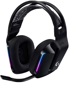 Casque sans fil RGB Logitech G733 de haute qualité 2021, casque léger, casque de jeu à vitesse lumineuse - Product Image 1