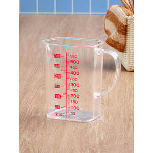ถ้วยตวงสี่เหลี่ยมขนาดบาง550มล. แบบญี่ปุ่นเครื่องมือวัดสำหรับใช้ในบ้าน - Product Image 1