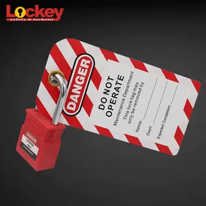 Không Hoạt Động Cảnh Báo Nguy Hiểm Tagout Loto An Toàn Lockout Tag Khóa Ra Tag Out Nhãn