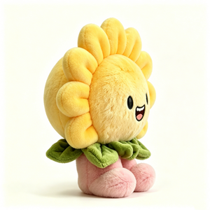 Peluche de girasol personalizado, peluche de flor, peluche de girasol de dibujos animados, muñeco suave con diseño floral - Product Image 4