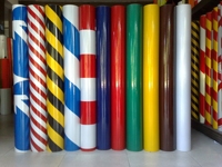 Material de Vinilo Reflectante Duradero, Imprimible, Multicolor, para Corte con Plotter y Fabricación de Señales de Seguridad Vial