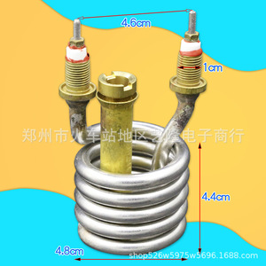 เครื่องทำน้ำร้อนไฟฟ้า ฮีตเตอร์สแตนเลส แกนกลางอเนกประสงค์ อุปกรณ์เสริมก๊อกน้ำร้อนทันทีสำหรับใช้ในบ้าน แข็งแรงทนทาน - Product Image 3