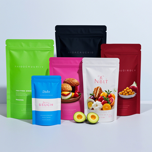 Custom Design Gravure Printed 3.5g Recyclable Reusable Stand <b>Pouch</b> Storage Food Candy <b>Zip</b> Lock Smell Proof Packaging Mylar Bags - Product Image 3