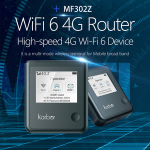 Karbor Mf302 Nhanh Chóng 300Mbps Xách Tay <span class=keywords><strong>Wifi</strong></span> Hotspot Bỏ Túi Có Kích Thước 4G LTE Cat4 Router Với <span class=keywords><strong>Wifi</strong></span> 6 Cho Du Lịch & Từ Xa Làm Việc - Product Image 2