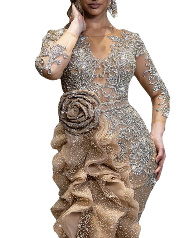 green emerald velvet dress Amazon.com: Gold Dresses for Women Formal Long Sleeve Bodycon Fishtail Long  Dress Cocktail Evening Party Maxi Gala Dresses New Years Eve Ball Gowns :  Clothing, Shoes & Jewelry