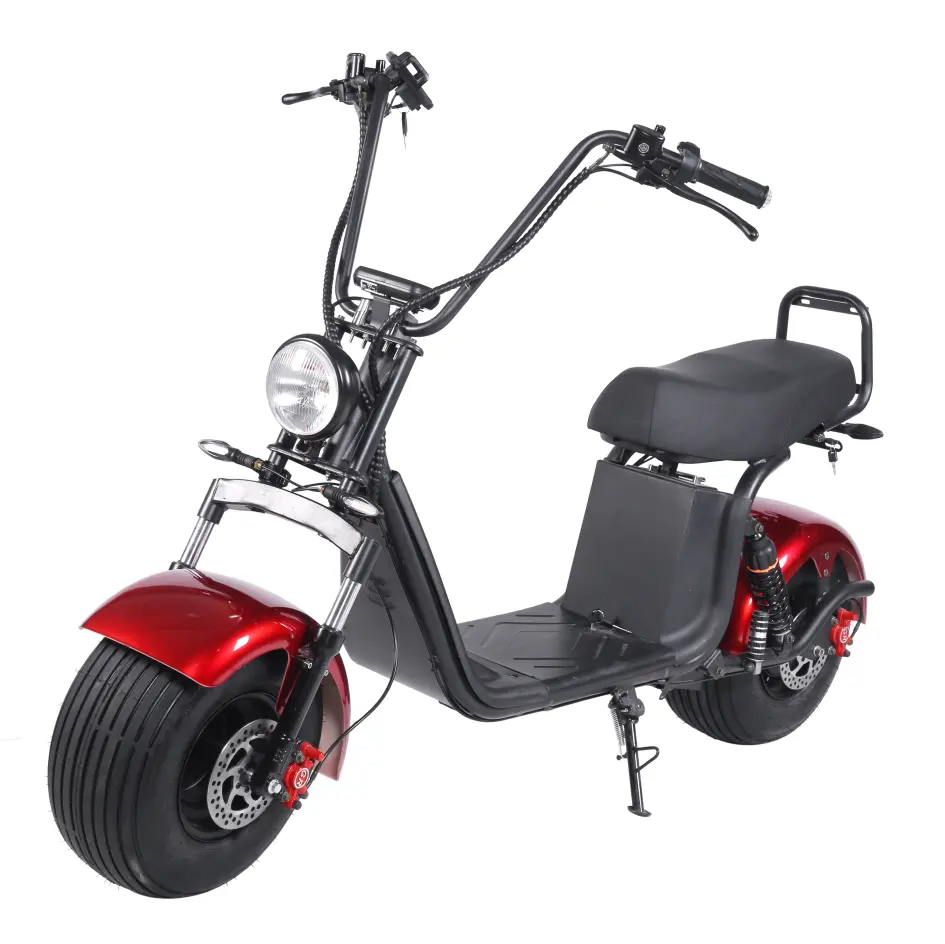 [EU Stock]eHoodax Yongkang Two Wheeler Ride Drop Shipping 2 Wheel Scoter 1500W personal transporter scooter elettrico con EEC