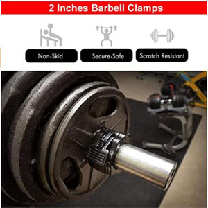 Lot <span class=keywords><strong>de</strong></span> 2 Colliers <span class=keywords><strong>de</strong></span> Serrage Rapides pour Barres d'Haltères 2 Pouces (50mm) – Verrous <span class=keywords><strong>de</strong></span> Plaques <span class=keywords><strong>de</strong></span> Poids à Libération Rapide - Product Image 4