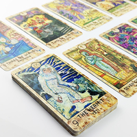 Grosir kartu permainan kartu Tarot khusus desain asli kartu Tarot untuk pasokan langsung produsen hiburan