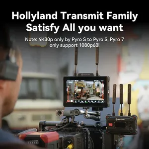 Sistema de Transmisión de Video Inalámbrico Profesional Hollyland Pyro 7, Salida SDI, Latencia de 0.04s, Alcance de 300m, Monitor de Campo para Cámara 1080p - Product Image 5