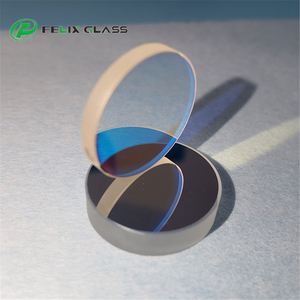 Espejo Óptico FELIX de Vidrio Óptico con Recubrimiento Plateado/Aluminio/Dorado de Primera Superficie con Orificio - Product Image 1