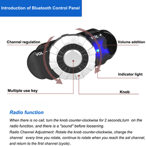 Soldes de liquidation Casque de moto intégral avec interphone Bluetooth intégré pour 2 motards - Product Image 4