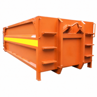Conteneur à benne basculante robuste pour la collecte des déchets, le recyclage, la construction, la démolition, la location, l'approvisionnement direct d'usine