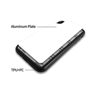 Funda de TPU+PC con Ranuras para Sublimación 2D para Huawei, Funda para Transferencia de Calor para <span class=keywords><strong>Samsung</strong></span>, Funda en Blanco para Sublimación 2D para iPhone - Product Image 4