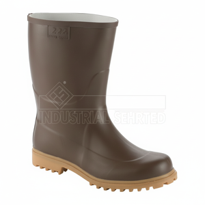 Chaussures de sécurité en caoutchouc naturel Conception de bûches confortable et durable - Product Image 1