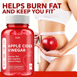 Gomitas de Vinagre de Sidra de Manzana Orgánicas Keto ACV con Vitaminas, Halal, para Adelgazar y Aplanar el Abdomen, Marca Privada OEM - Product Image 4