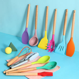 <span class=keywords><strong>Promo</strong></span> Hotsale 12 Stück Silikon Küchen utensilien Set Weihnachten Küchen utensilien - Product Image 4