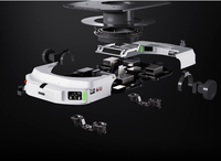 Robot mobile autonome industriel lourd HaiFlex pour transport de palettes sur rayonnages 1200 kg AMR AGV