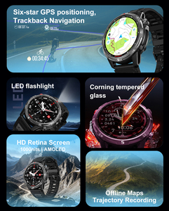 Reloj Inteligente GPS para Exteriores DT G10 con Mapas Fuera <span class=keywords><strong>de</strong></span> Línea, Registro <span class=keywords><strong>de</strong></span> Trayectoria, Resistente al Agua 5ATM, Pantalla AMOLED <span class=keywords><strong>de</strong></span> 1.43 Pulgadas para <span class=keywords><strong>Hombres</strong></span> Deportistas - Product Image 6