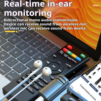 Microfono Lavalier Wireless Professionale con Design Magnetico, Microfono da Studio con Cancellazione del Rumore per Creatori di Contenuti