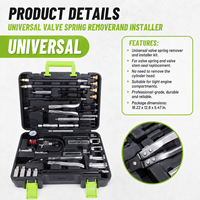 Kit universel de compression et d'installation de ressorts de soupape, outil de rejointure de tiges de soupape, sans démontage de culasse pour la réparation de moteur