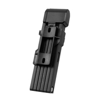 SENDE serrure de vélo pliable serrure de vélo en u serrure d'anneau de vélo codée pour des utilisations multiples