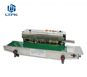 LTPK FR-770 Plastic Bag Soild Ink Continuous Band Sealer Sealing Machine Expanded Food Band Sealer