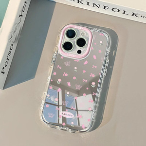 Fundas Protectoras para Teléfono Móvil con Espejo Personalizado, Lindas, de TPU, para iPhone 13, 12, 15, 14, 17, <span class=keywords><strong>16</strong></span> - Product Image 3