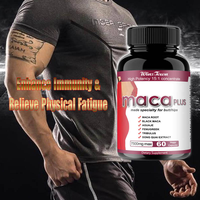 100% Herbal naturel pour Winstown Maca Capsules Booster de fertilité masculine pour adultes hommes et femmes pas pour les femmes enceintes