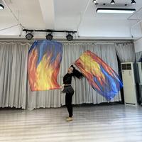 Drapeaux de louange et de culte pour la danse, drapeaux de gardes d'honneur, Banderas De Danza Cristiana pour la scène et les spectacles