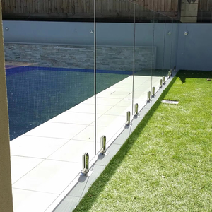 Espiga de Vidrio Dúplex 2205 de Grado Marino para Cercas de Piscina de Vidrio sin Marco de 12 mm, Alta Resistencia a la Corrosión para Propiedades Frontales al Mar - Product Image 1
