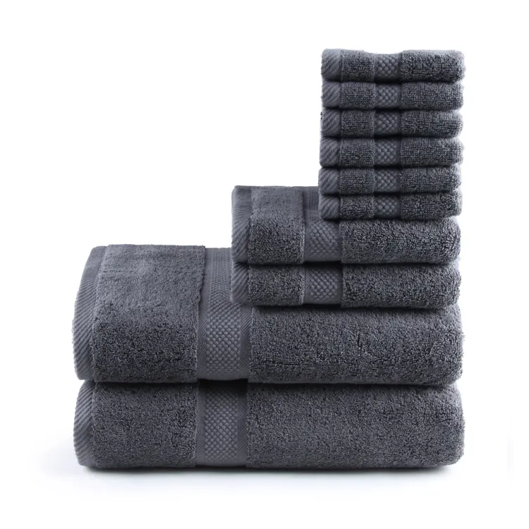 スパやシャワー用のバスタオル高級オーガニック綿100% toallas de algodon
