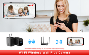 1080P HD Mini Wifi Sạc Máy Ảnh Với 150 Góc Rộng Hồng Ngoại Tầm Nhìn Ban Đêm Phát Hiện Chuyển Động Cắm Và Chơi An Ninh Cam - Product Image 4