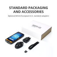 Escáner de Códigos de Barras R36 4600mAh WiFi 4+64 1d/2d, Colector de Datos Industrial Portátil Resistente de 6 Pulgadas, Android 13 Octa-core NFC en Stock