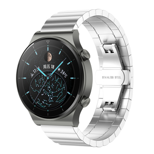 Bracelet de montre en acier inoxydable 20mm 22mm pour Huawei Watch <span class=keywords><strong>GT3</strong></span> <span class=keywords><strong>42mm</strong></span> 46mm, bracelet de montre intelligente pour Huawei GT Runner avec outils - Product Image 6