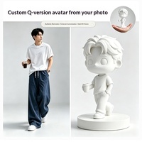 Production de figurines personnalisées imprimées en 3D, style chibi, portrait réaliste, photo, fabrication artisanale, cadeau d'anniversaire, impression 3D haut de gamme