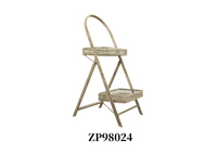 Zhongpin fleurs géantes avec support garde-corps jardinières porte-pots de fleurs plantes supports en fer clôture métal en pot support monté balcon