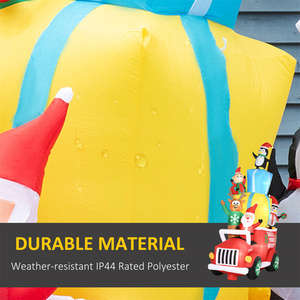 Décorations de Noël gonflables pour l'extérieur, décorations de jardin pour les fêtes de Noël, décorations de Noël festives pour votre jardin - Product Image 5