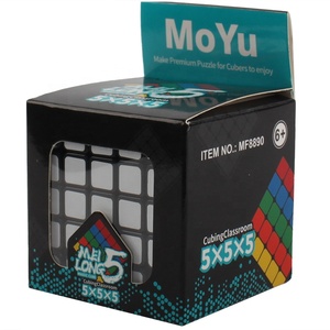 Cubo Mágico de Velocidad <span class=keywords><strong>Moyu</strong></span> Meilong Serie <span class=keywords><strong>5x5</strong></span> con Base Negra y Adhesivos, Venta al Por Mayor - Product Image 5