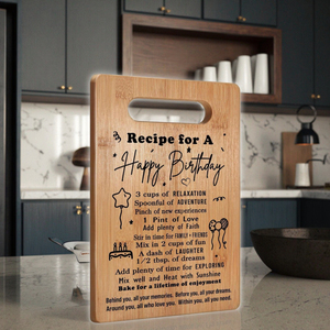 Planche à découper en bois mignon anniversaire et cadeau de fête des mères pour tante nièce neveu bloc à découper populaire - Product Image 4