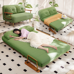Canapé-lit pliant à prix d'usine, faible MOQ, chaise convertible simple pour hôtel, appartement, projet, multifonctionnel, moderne - Product Image 1
