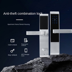 Thẻ swiping khóa thép không gỉ chống trộm thông minh mật khẩu khóa cho căn hộ điện thoại di động NFC cho Bluetooth mở khóa mã hóa khóa - Product Image 2