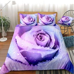 Ensemble de literie de luxe <span class=keywords><strong>jungle</strong></span> tropicale 3PC 3D palmier et ananas housse de couette <span class=keywords><strong>imprimé</strong></span> botanique décor vert - Product Image 5