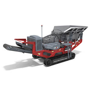 Usine de concassage mobile sur chenilles pour agrégats de Chine, ligne de concassage de pierres à bas prix, concasseur à percussion mobile sur chenilles pour marbre - Product Image 1