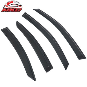 Viseras deflectores de ventana de acrílico ahumado para Subaru Legacy Sedan 15-19, juego de 4 piezas - Product Image 3