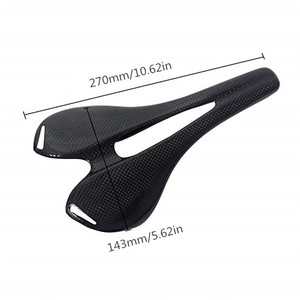 Asiento de <span class=keywords><strong>Bicicleta</strong></span> CG, Asiento Hueco de Fibra de Carbono para <span class=keywords><strong>Bicicleta</strong></span> de Montaña y Carretera, Sillín Ultraligero para Ciclismo - Product Image 3