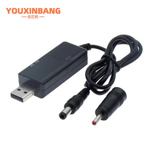 Convertisseur de suralimentation USB <span class=keywords><strong>DC</strong></span> 5V à 9V 12V Câble convertisseur élévateur USB + connecteur 3.5x1.35mm pour alimentation/<span class=keywords><strong>chargeur</strong></span> - Product Image 2