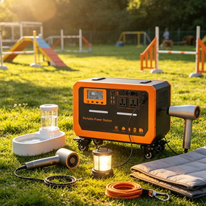 Station de stockage d'énergie solaire portable, batterie LiFePO4 rechargeable, générateur, camping en plein air, maison, OEM ODM disponible - Product Image 3