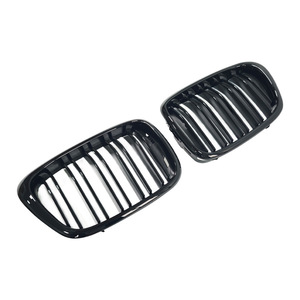 Rejilla Delantera para BMW E39 1997-2003, Diseño de Doble Línea Dividida, Pieza de Repuesto para Parachoques Delantero de la Serie 5, Material ABS - Product Image 3