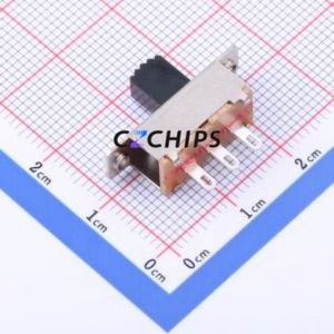 SS-12F13-G070 Slide Switch Through hole Component (THT) Switch Single Pole Double Throw Rectangle Pin Header Solder Tab 23.2mm - Product Image 2