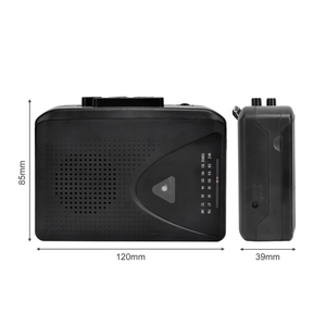 Walkman personnel portable <span class=keywords><strong>Lecteur</strong></span> de <span class=keywords><strong>cassettes</strong></span> AM/FM avec prise casque 3.5mm Accessoire audio et vidéo - Product Image 6